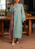 SMT S951-Embroidered 3PC CHIKANKARI Lawn Dress With Printed Munar Dupatta.