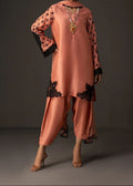 SMT W727 - Digital Printed 3pc Silk dress With Digital Printed Silk dupatta.