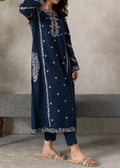 SMT W690-Embroidered 2pc Linen Dress