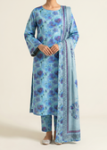 SMT S1414- Digital Printed 3pc Lawn Dress With Printed Lawn Dupatta.