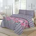 SMT D764- 6 pc summer Comforter Set with 4 pillow covers