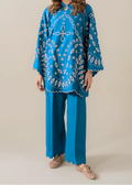 SMT W890-Embroidered 2pc Chikankari Marina Dress.