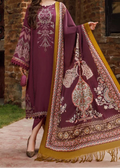 SMT W797-Embroidered 3pc Marina Dress With Printed Shawl.
