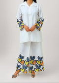 CS-109 FLORA- STITCHED 2PC PRINTED CO-ORD SET.