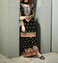 SMT W270-Embroidered 2pc marina dress